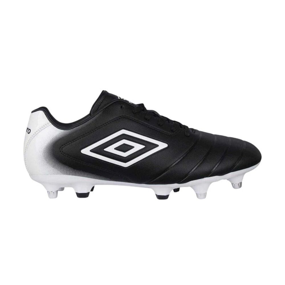 Umbro Unisex Adult Calcio Black and White Soft Ground Football Boots / Black/Whi